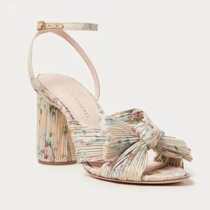 Loeffler Randall Camellia Pleated Bow Heel